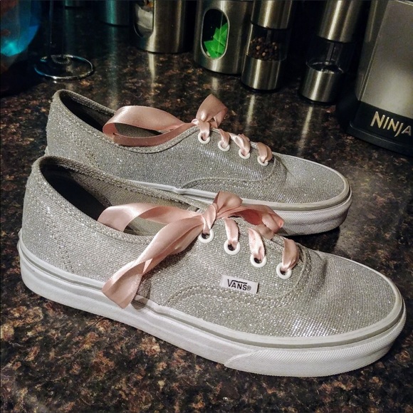 vans sparkle sneakers